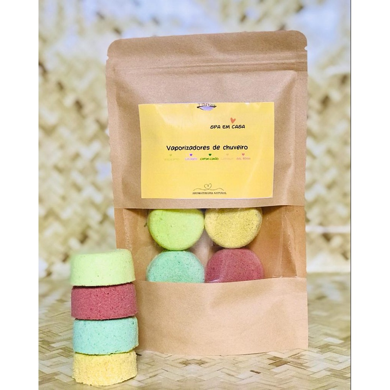 Vaporizadores de chuveiro relaxamento e alívio do estresse (aromaterapia natural)