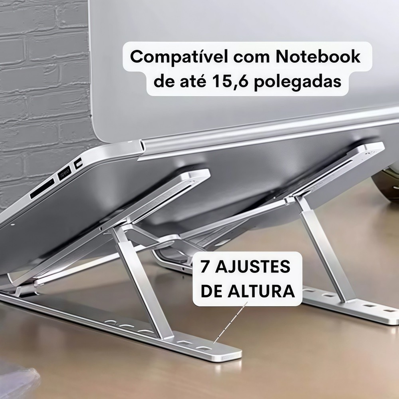 Suporte Apoio De Notebook Laptop Compacto Articulado Home Office / Suporte Notebook/ Cooler Notebook